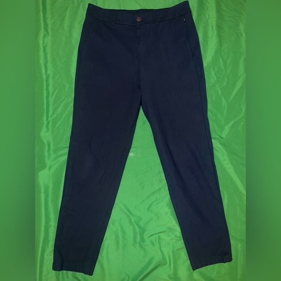 Lululemon ABC Classic Fit Trousers 30L Wrapstreme size 31- True Navy - Picture 3 of 14
